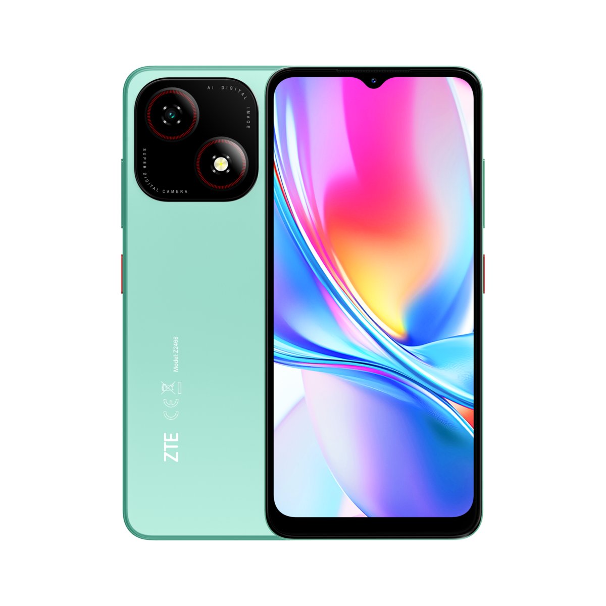 ZTE Blade A35e スマートフォン Android 14 64GB 6.52インチのローエンドスマートフォン「ZTE Blade A35e」 | phablet