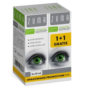 Zuma Świetlik Plus Krople Do Oczu 2X10ml 1+1 - S-Lab