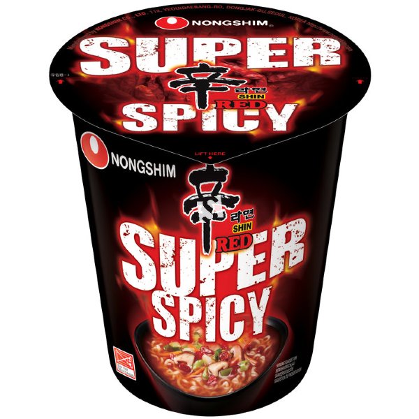 Zupa Shin Red Super Spicy W Kubku, Ekstra Ostra 68g - Nongshim ...