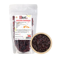 Żurawina 200G Suszona Naturalna Świeża Brat