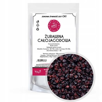 Żurawina suszona cała - 1kg całojagodowa - Winoszarnia