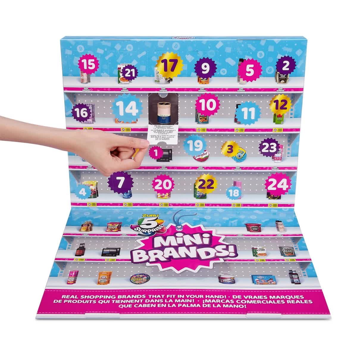 Zdjęcia - Figurka / zabawka transformująca Zuru 25 Surprise Toy Mini Brands Niespodzianki Suprise Kalendarz Adwentowy 