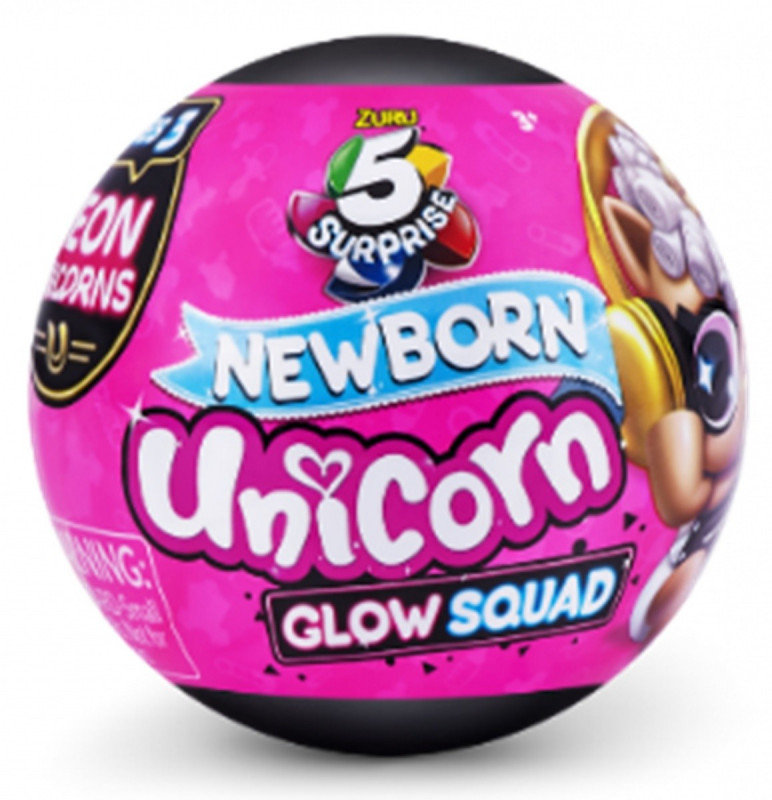 Zdjęcia - Figurka / zabawka transformująca Zuru , Suprise, UNICORN SQUAD, figurka Jednorożec świecący w ciemności 