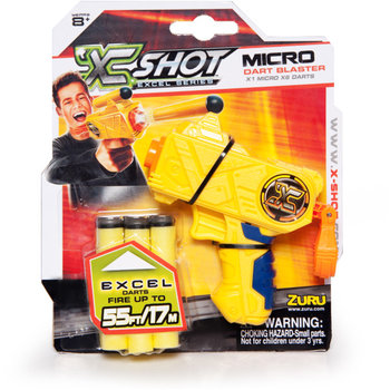 Zuru, wyrzutnia X-Shot Micro + 6 strzałek - X-Shot