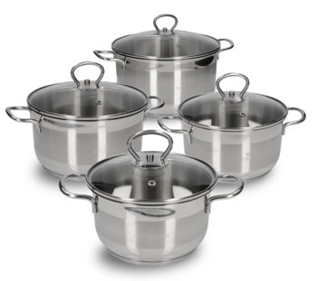 Zwieger, Zestaw Garnków, Rocca, 8 elementów - Zwieger