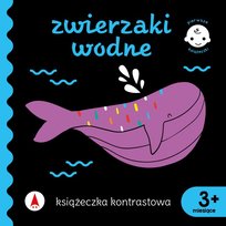 Zwierzaki wodne. Książeczka kontrastowa. Pierwsze książeczki Skrzat