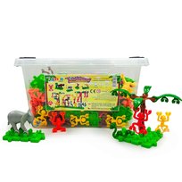 Zwierzątka LinkaZoo 216 el. - klocki edukacyjne Popular Playthings