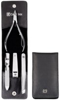 Zwilling Classic Inox, Zestaw podróżny  – czarne, skórzane etui, 4 elementy - Czarny Zwilling Beauty