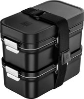 ZWILLING FRESH & SAVE 2 Próżniowe lunch boxy, czarny Zwilling
