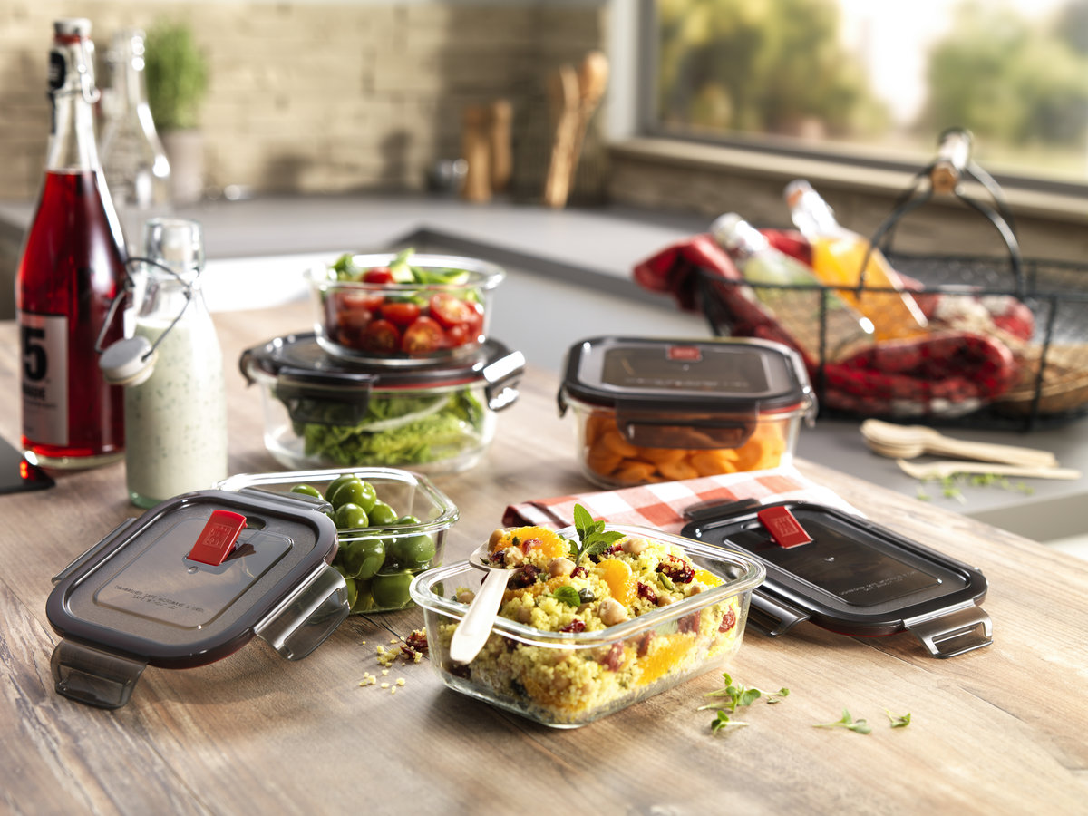 Zwilling Gusto pojemnik na żywność szklany okrągły 600 ml