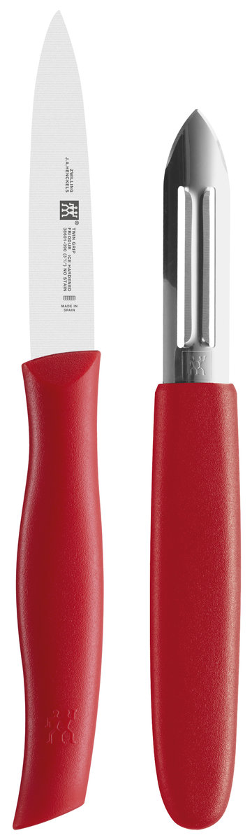 Zwilling TWIN Grip - Zestaw Nóż + obieraczka