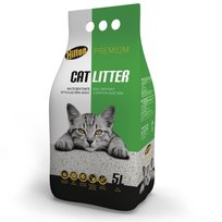 Żwirek biały bentonitowy o zapachu aloesowym - Hilton Cat Litter White Aloe 5l