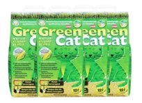 Żwirek dla kota zbrylający bezpyłowy bezzapachowy drobnoziarnisty GrainCat 4x12L