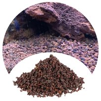 Żwirek do Akwarium Lawa Wulkaniczna 3-5mm 8kg TD STONES