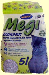 Żwirek Megi Economic 5l Megan - Megan