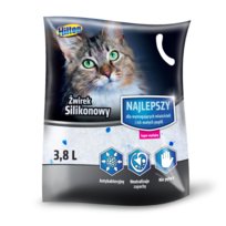 Żwirek silikonowy HILTON, 3,8 l