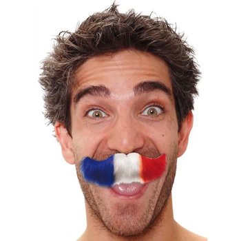 Zwolennik wąsów, dorosły Francja - Inna marka
