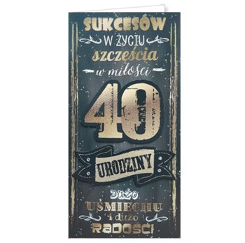 Życzenia na 40-tkę EZ 147 - ENZO