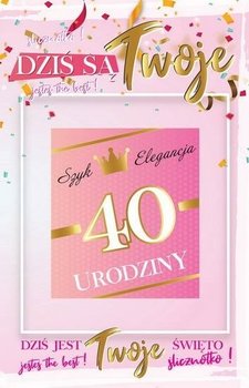 Życzenia na 40 urodziny dla kobiety 2K 03 - yeku