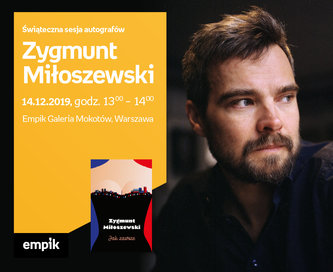 Zygmunt Miłoszewski – świąteczna sesja autografów