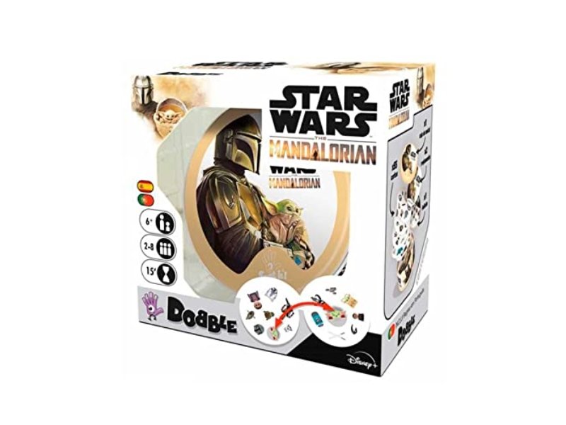 Zygomatic Dobble Star Wars Mandalorian - Spanish Card Game Dobswm01Espt