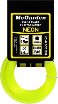 Żyłka Do Wykaszarki Okrągła Neon 1,3Mm 15M - MCGARDEN