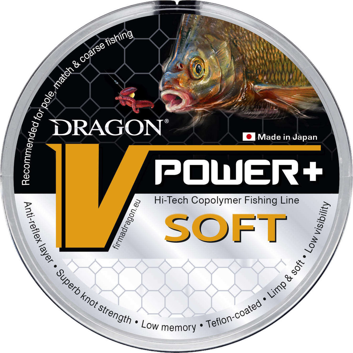 Фото - Волосінь і шнури Dragon Żyłka  V-Power+ Soft 