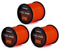 Żyłka Karpiowa Steel Mono Fluo pomarańczowy 600 m / 0,30 mm / 3 szt