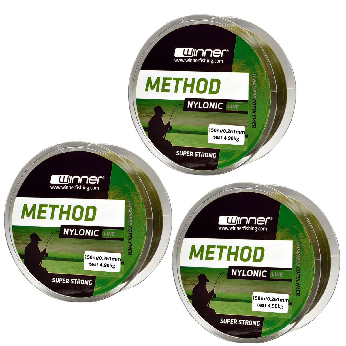 Żyłka Nylonic Method line 0,261 mm/150 m 3 szt - Tandem Baits | Sport ...