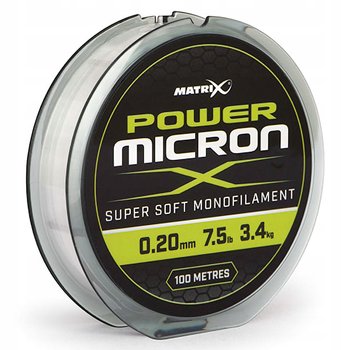 Żyłka Przyponowa Monofilament Matrix Power Micron Super Soft 0,20 Mm 100 M - Matrix