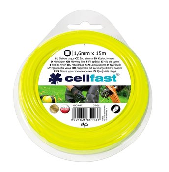 Żyłka tnąca CELLFAST 35011, kwadrat - Cellfast