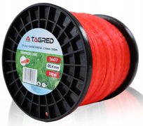 Żyłka tnąca do kosy spalinowej wykaszarki skręcana karbowana 2,4 mm x 100 m Tagred