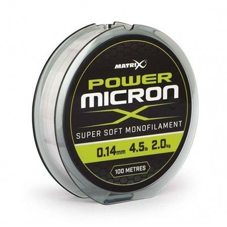 Zdjęcia - Żyłka i sznury Micron Żyłka Wędkarska Feeder Matrix Power  Super Soft 0,14 mm 100 m 