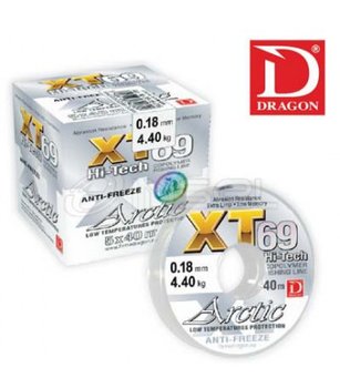 Żyłki Dragon XT69 Hi-Tech Arctic 40m 0,12 mm - DRAGON