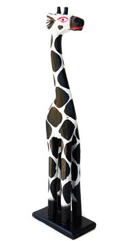 Żyrafa Drewniana Figurka Rzeźba Indonezja 40Cm - Inny producent