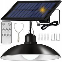 Żyrandol Lampa Solarna Wisząca Sufitowa Zewnętrzna + Pilot Kxk-010