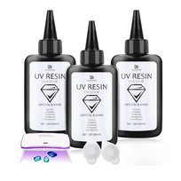 Żywica Uv Z Lampą | Utwardzana Ultrafioletem | Przezroczysta |300 G