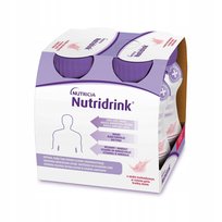 Żywność medyczna Nutricia Nutridrink smak truskawkowy 4 x 125 ml Inna marka