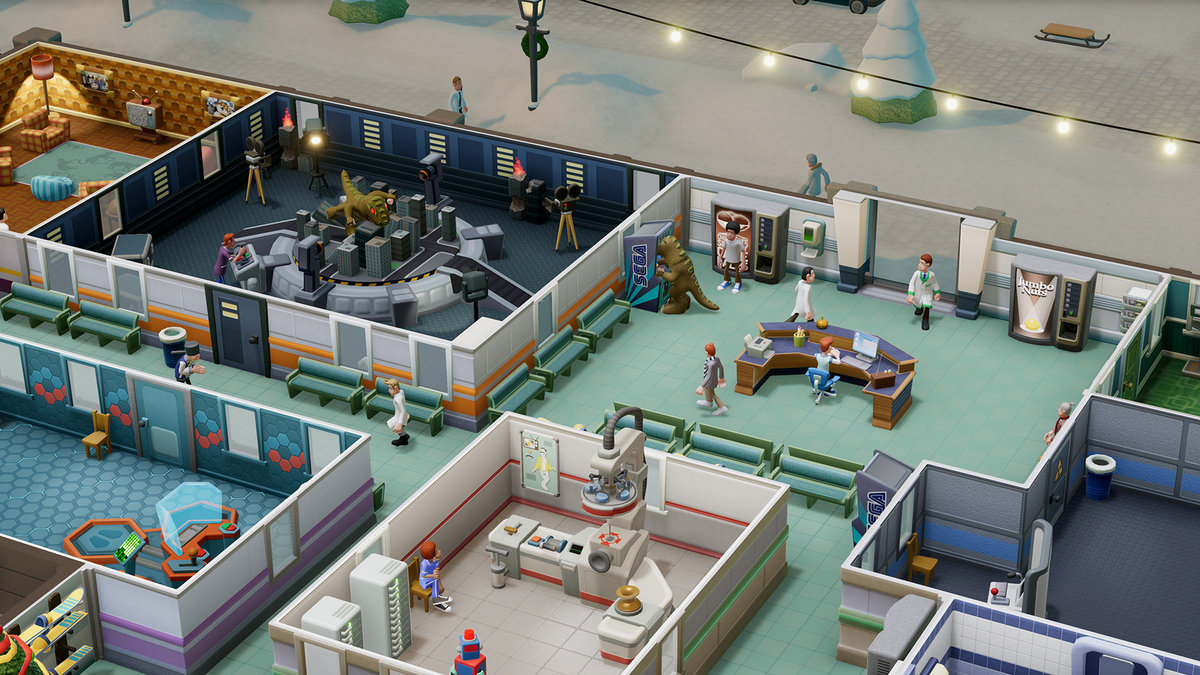 gra taka jak the sims - two point hospital