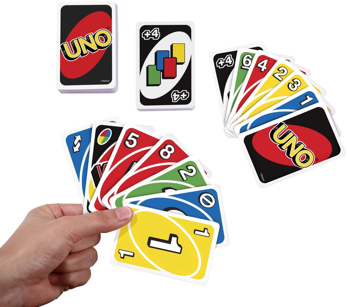zasady gry uno - ile rozdać kart?