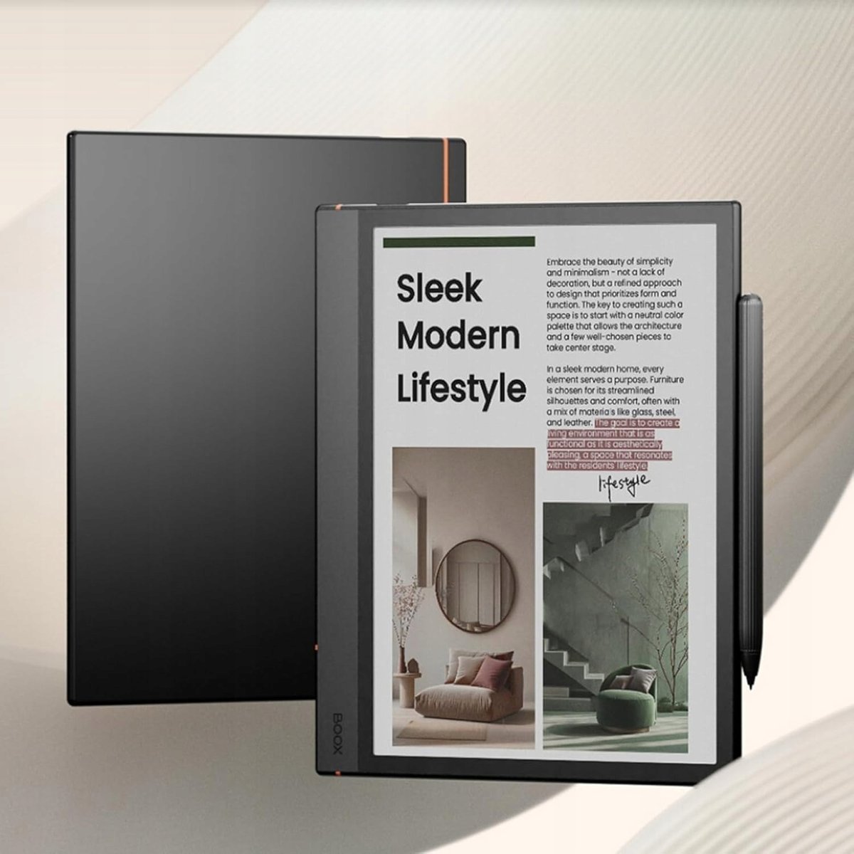 Najlepszy tablet dla studenta – ranking: BOOX Tablet Note Air4 C