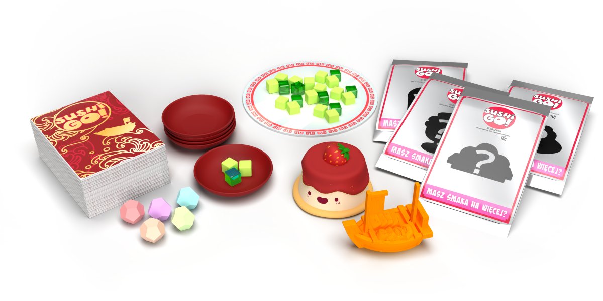 świetna gra dla dwóch graczy, czyli Sushi Go! 