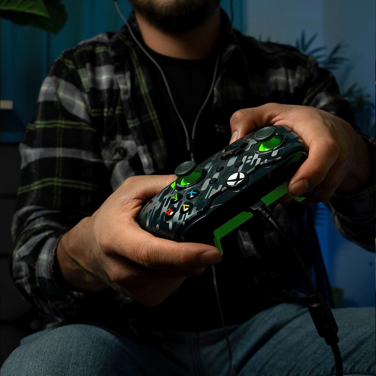 PDP Xbox Series PC Pad przewodowy Neon Carbon - PDP | Gry i programy ...
