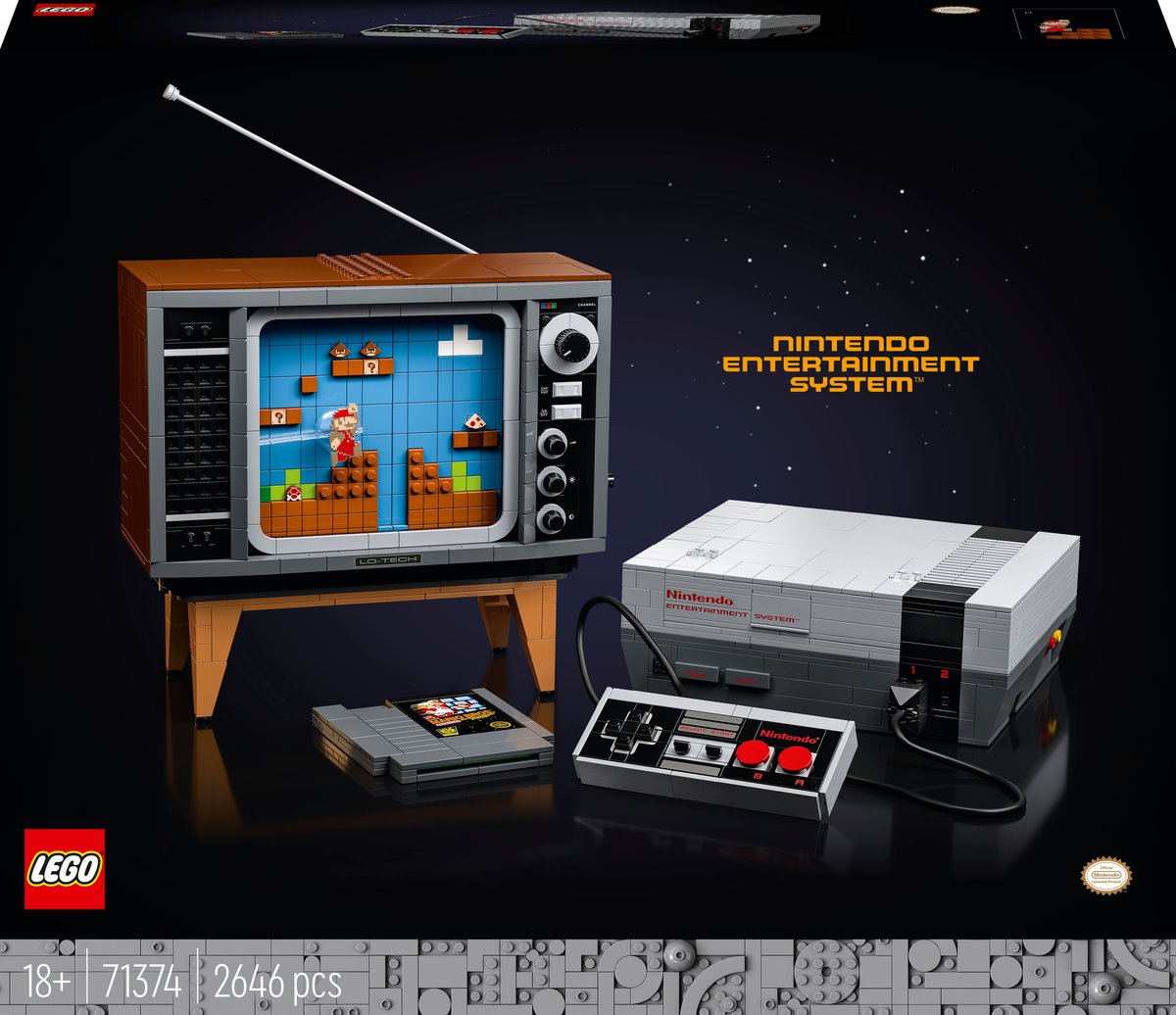 LEGO Super Mario, klocki Nintendo Entertainment System