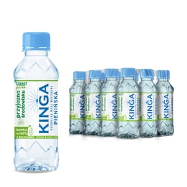 12x Kinga Pienińska woda mineralna niegazowana 0,222 l