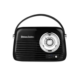 RETRO RADIO CHROM z GŁOŚNIKIEM BLUETOOTH Vintage Cuisine - mięta