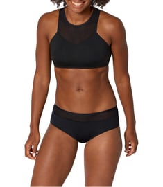 Formentera crop bikini top, black, Sloggi