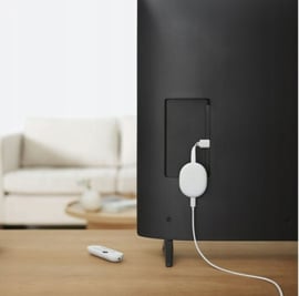 GOOGLE Chromecast 4.0 Google TV Full HD - Google | Sklep EMPIK.COM GOOGLE Chromecast 4.0 Google TV Full HD - Google | Sklep EMPIK.COM