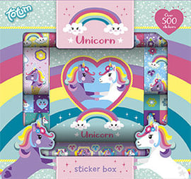 Unicorn Sticker Box