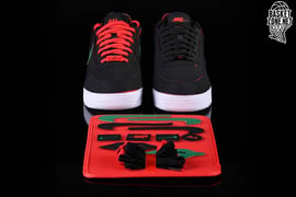 Nike air shops force 1 low black custom